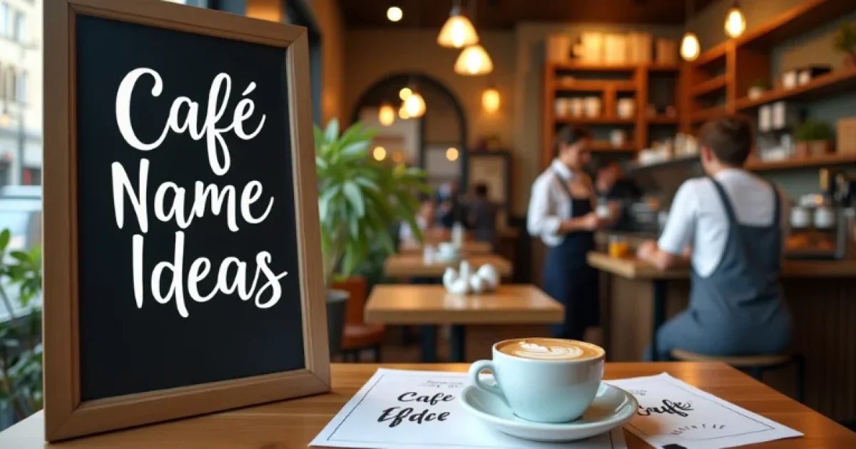 300+ Café Name Ideas for Startups and Small Businesses