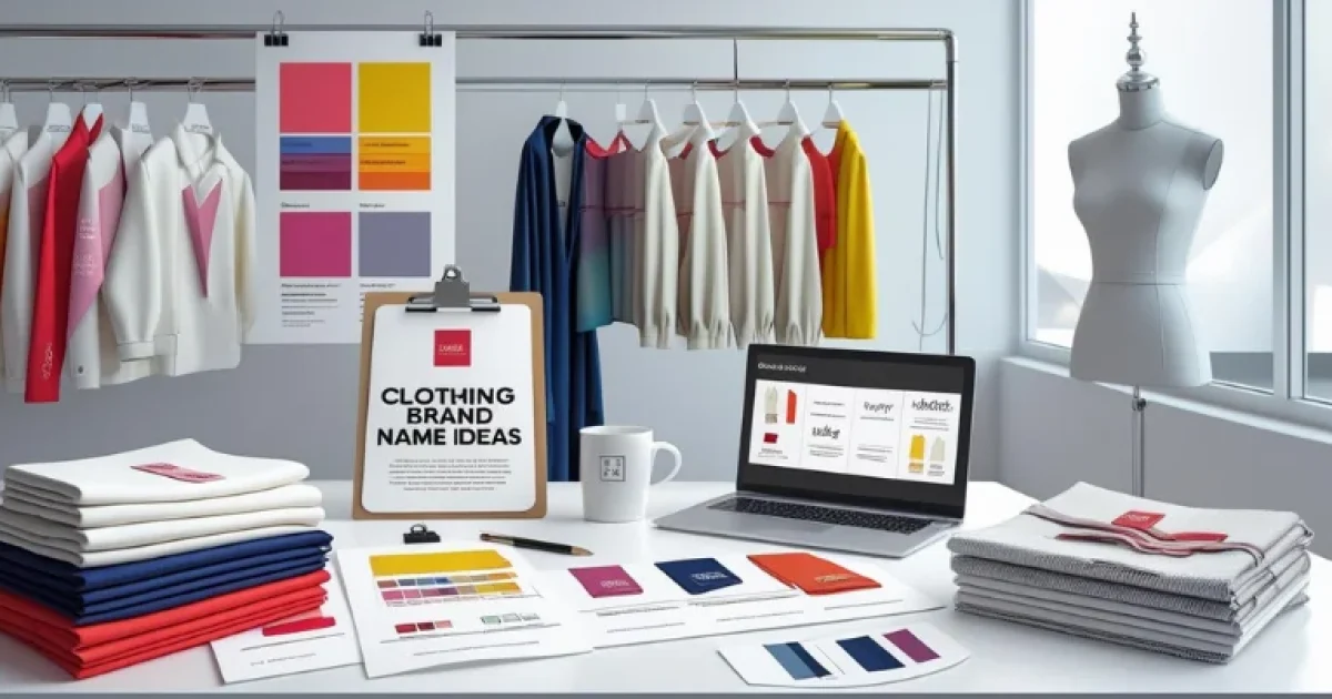 300+ Clothing Brand Name Ideas