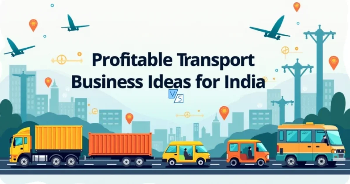 Profitable Transport Business Ideas for India