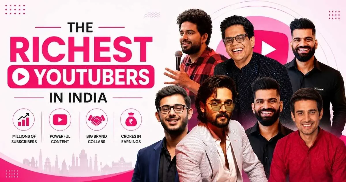 Richest YouTubers in India