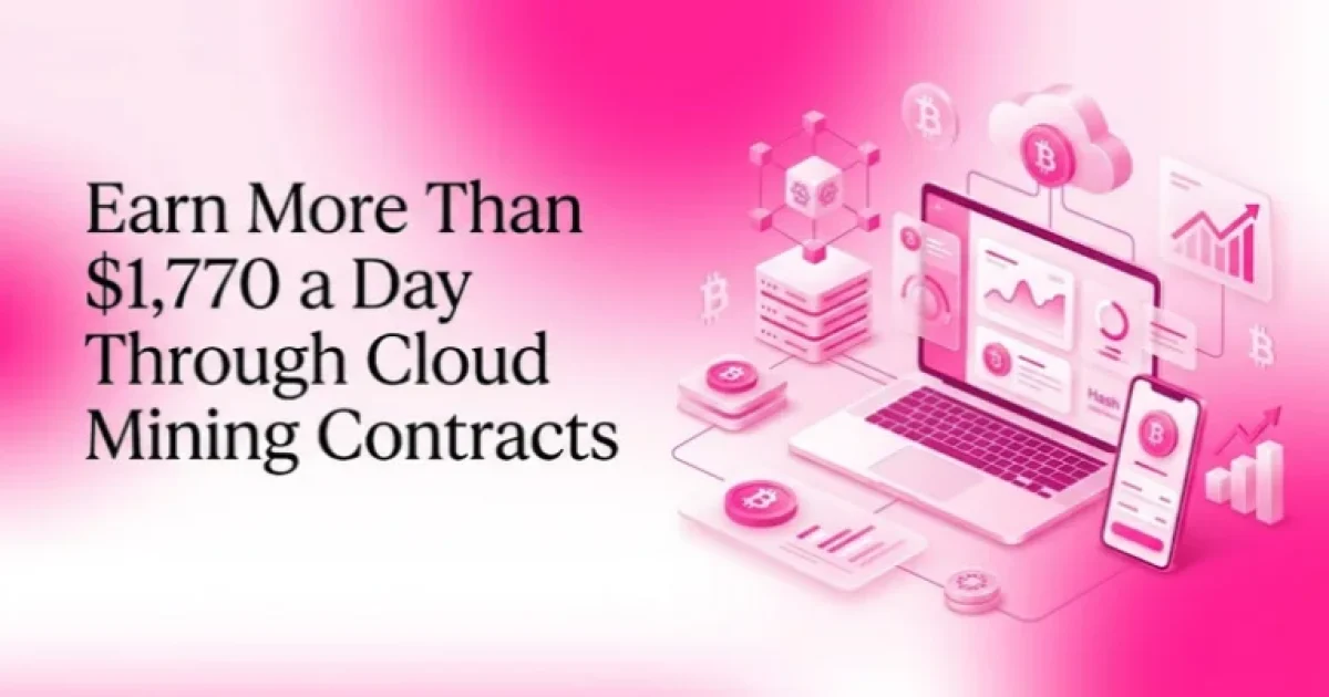 SHR Miner: Earn More Than $1,770 a Day Through Cloud Mining Contracts!