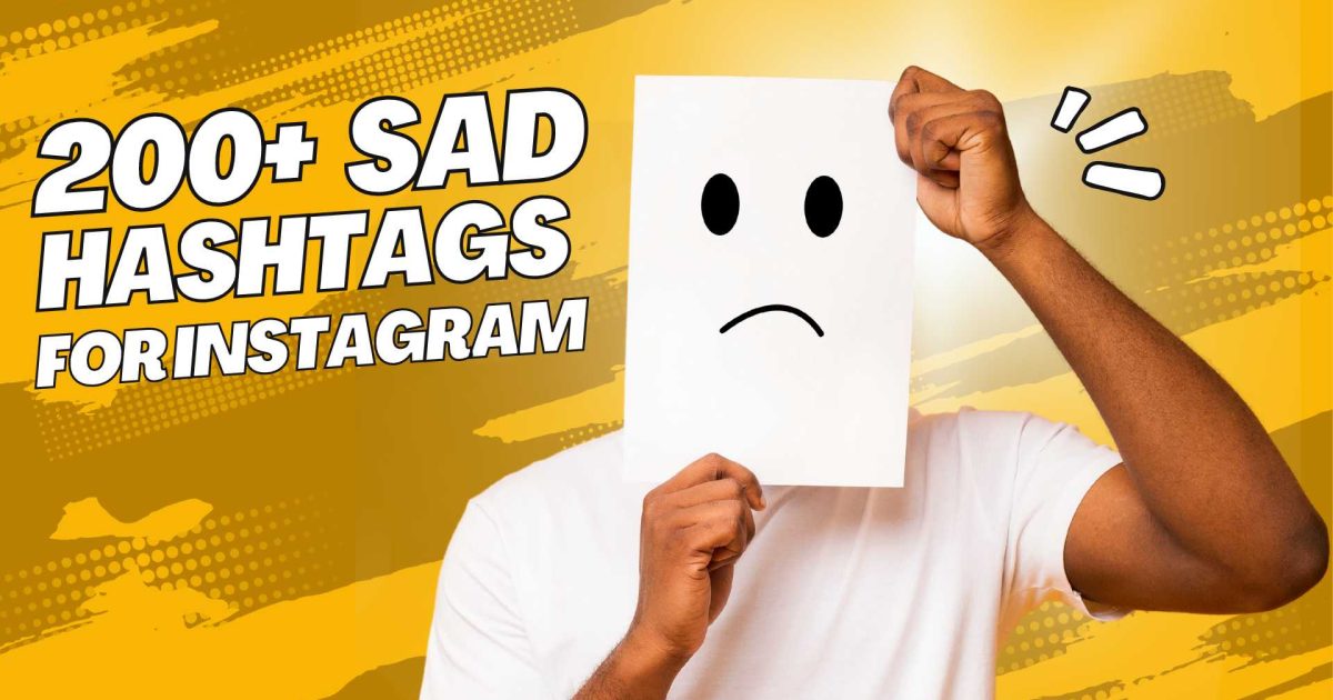 Sad hashtags for instagram